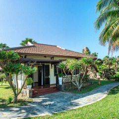 Отель Agribank Hoi An Beach Resort 3* Вилла с различными типами кроватей фото 7