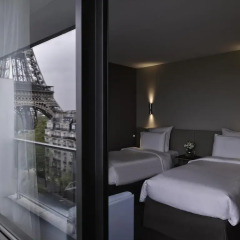 Отель Pullman Paris Tour Eiffel 4* Номер Classic с двуспальной кроватью фото 2