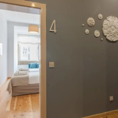 Отель Feels Like Home Rossio Prime Suites 4* Стандартный номер с 2 отдельными кроватями (общая ванная комната) фото 12