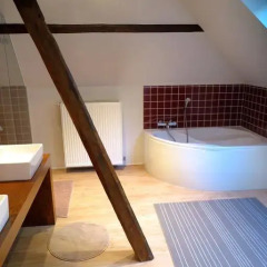 Отель B&B Den Witten Leeuw 3* Стандартный семейный номер с двуспальной кроватью фото 7