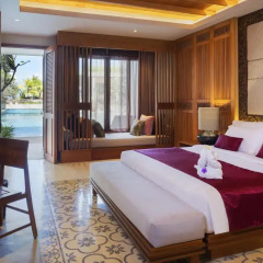Отель THE HAVEN SUITES Bali Berawa 4* Люкс с различными типами кроватей