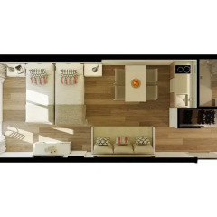 Отель Aparthotel Ponent Mar Студия комфорт с двуспальной кроватью фото 6