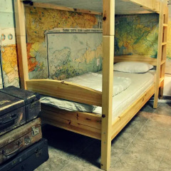 10 Coins Hostel Кровать в общем номере с двухъярусной кроватью фото 2