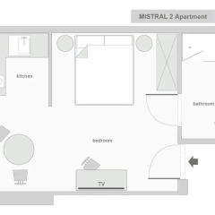 Апартаменты Sanhaus Apartments Студия фото 2