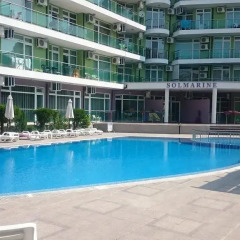 Отель VIP Apartment in Sunny Beach Болгария, Солнечный берег - отзывы, цены и фото номеров - забронировать отель VIP Apartment in Sunny Beach онлайн бассейн фото 2