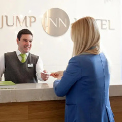 Jump INN Hotel Belgrade интерьер отеля фото 2