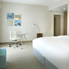 Отель Courtyard by Marriott Brussels EU 4* Стандартный номер с различными типами кроватей фото 8