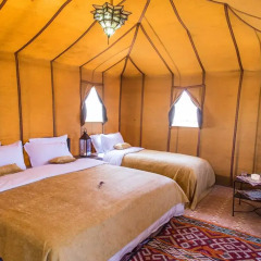 Отель Caravanserai Luxury Desert Camp Марокко, Мерзуга - отзывы, цены и фото номеров - забронировать отель Caravanserai Luxury Desert Camp онлайн комната для гостей фото 3