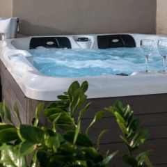 Отель Happy Cretan Suites Люкс с различными типами кроватей фото 3