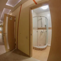 DimAL Hostel Almaty Кровать в общем номере двухъярусные кровати фото 10
