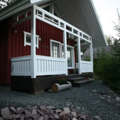 Гостиница Holiday home Vepsskiy Hytor Коттедж с разными типами кроватей фото 15