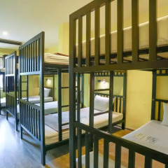 Oldtown Hostel Кровать в общем номере с двухъярусной кроватью фото 15
