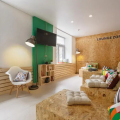 Nice Hostel Павелецкая Люкс с различными типами кроватей фото 12