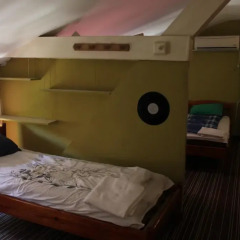 Gramophone Hostel Кровать в общем номере с двухъярусной кроватью фото 3