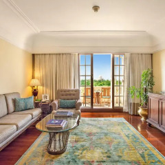 Отель The Oberoi Amarvilas, Agra 5* Люкс с различными типами кроватей фото 4