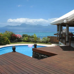 Отель Te Tavake by Tahiti Homes Вилла с различными типами кроватей фото 12