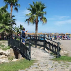 Отель Los Verdiales Торремолинос пляж фото 2
