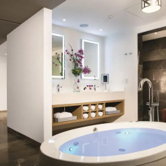 Отель Breathless Riviera Cancun Resort & Spa, Adults Only 4* Люкс с различными типами кроватей фото 8