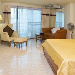 Отель Jomtien View Talay Studio Apartments Таиланд, Паттайя - отзывы, цены и фото номеров - забронировать отель Jomtien View Talay Studio Apartments онлайн комната для гостей фото 5