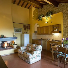 Отель Agriturismo Petrognano Реггелло в номере фото 2