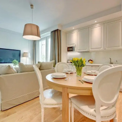 Апартаменты Grand Apartments - Wave Сопот комната для гостей фото 3
