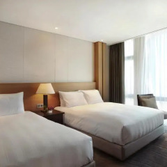 Lotte City Hotel Jeju 4* Улучшенный номер с различными типами кроватей фото 4