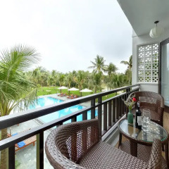Отель Hoi An Waterway Resort 3* Люкс с различными типами кроватей фото 3
