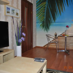 Апартаменты Apartment on Karla Marksa 7 Мурманск комната для гостей фото 5