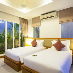 Отель APSARA Beachfront Resort and Villa 4* Улучшенный номер с различными типами кроватей фото 7