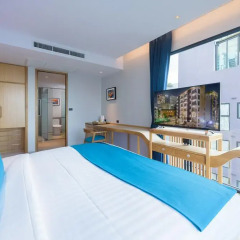 Отель Deep Blue Z10 Pattaya Стандартный номер с различными типами кроватей фото 17