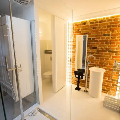 Отель Apartamenty Ambasada Улучшенные апартаменты с различными типами кроватей фото 19