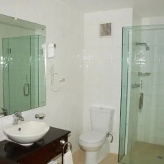 Отель Tanoa Waterfront Hotel Фиджи, Вити-Леву - отзывы, цены и фото номеров - забронировать отель Tanoa Waterfront Hotel онлайн ванная фото 2