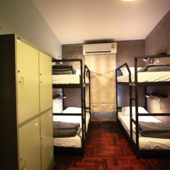 A7 Hidden Hostel Кровать в общем номере фото 9