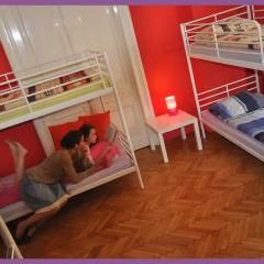 Fifth Hostel Кровать в общем номере с двухъярусной кроватью фото 3