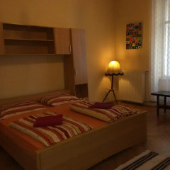 Boomerang Hostel and Apartments Стандартный номер с двуспальной кроватью (общая ванная комната)