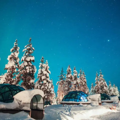 Отель Kakslauttanen Arctic Resort - Igloos and Chalets 4* Стандартный номер с различными типами кроватей