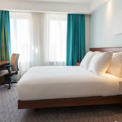 Отель Hampton by Hilton Amsterdam Centre East 3* Стандартный номер с различными типами кроватей фото 4