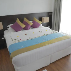 Отель Plumeria Maldives 4* Номер Делюкс с различными типами кроватей фото 7