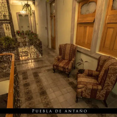 Puebla de Antaño Hotel балкон