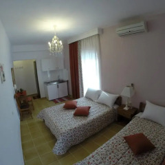 Akrotiri Hotel Студия с разными типами кроватей фото 25