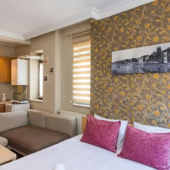 Отель Green Bird Suit 4* Студия с различными типами кроватей фото 3