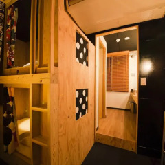 Hakata Gofukumachi Hostel Takataniya Фукуока сауна