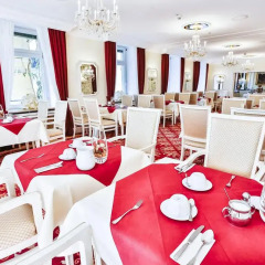 Отель Heliopark Bad Hotel Zum Hirsch Германия, Баден-Баден - 3 отзыва об отеле, цены и фото номеров - забронировать отель Heliopark Bad Hotel Zum Hirsch онлайн питание фото 2