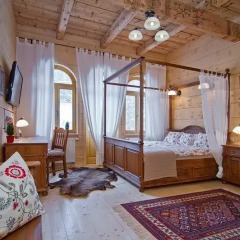 Отель Pokoje Konstantynówka Стандартный семейный номер с 2 отдельными кроватями фото 7