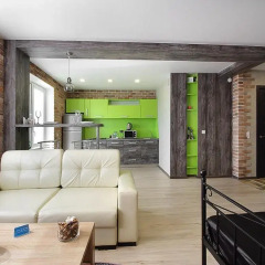Апартаменты PaulMarie Apartments on Pravdy комната для гостей