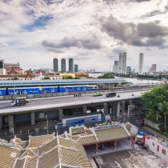 Отель Glur Bangkok Люкс разные типы кроватей фото 18