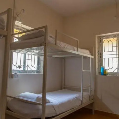 Отель Roadhouse Hostels Palolem Goa Кровать в общем номере с двухъярусной кроватью фото 6