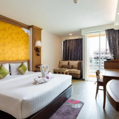 Отель Aiyara Palace 4* Номер Делюкс с различными типами кроватей фото 2
