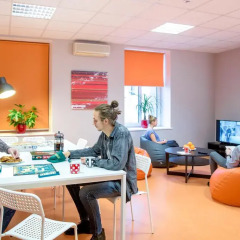 Отель Hostel At Liberty Латвия, Рига - отзывы, цены и фото номеров - забронировать отель Hostel At Liberty онлайн интерьер отеля