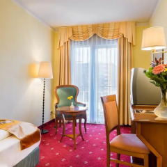 Novum Hotel Prinz Eugen Wien 4* Стандартный номер с двуспальной кроватью фото 3